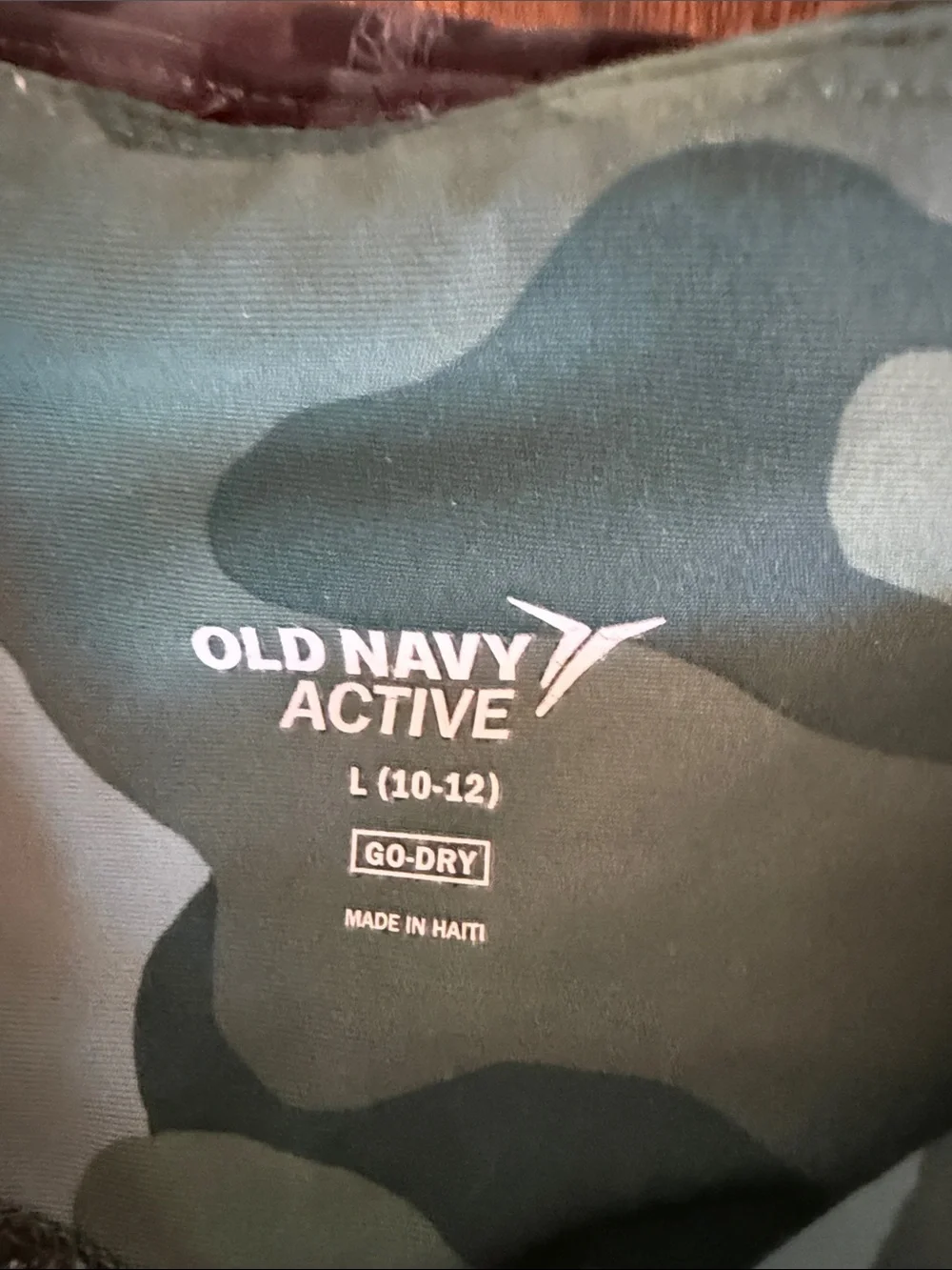 Two pair Old Navy Active Leggings, size large (10/12)